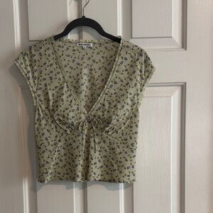 Reformation floral top 0